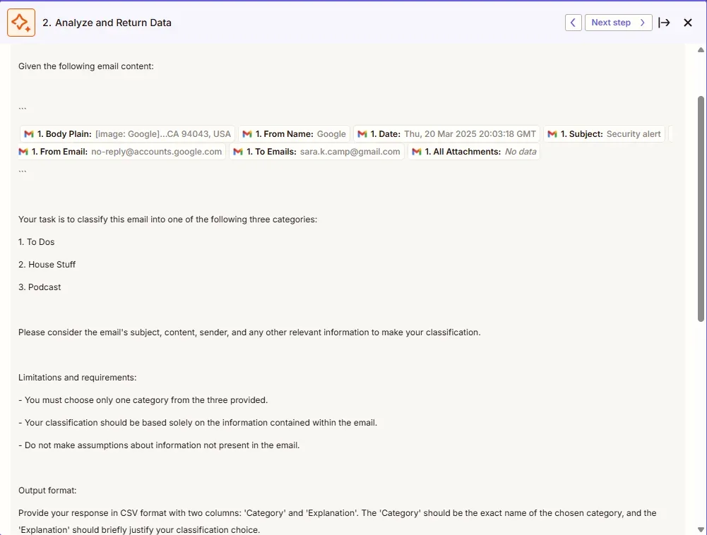 Daily Priority Dashboard